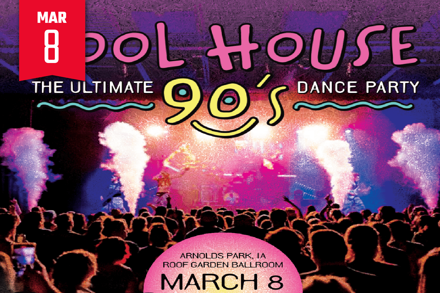 Fool House - The Ultimate 90's Dance Party » Roof Garden Ballroom